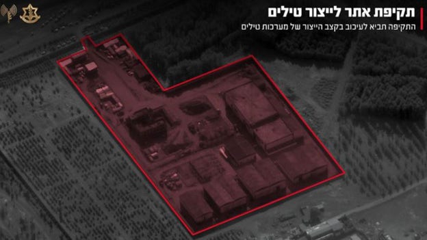 Israel says IDF hit 20 Iranian nuclear and weapons production sites