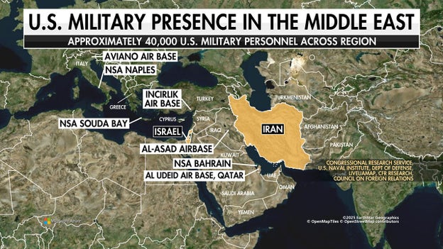 Middle East nations condemn Iran attack on US military base in neighboring Qatar