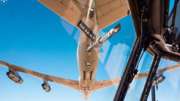 Israeli aerial tankers perform hundreds of refuels on fighter jets in Middle East