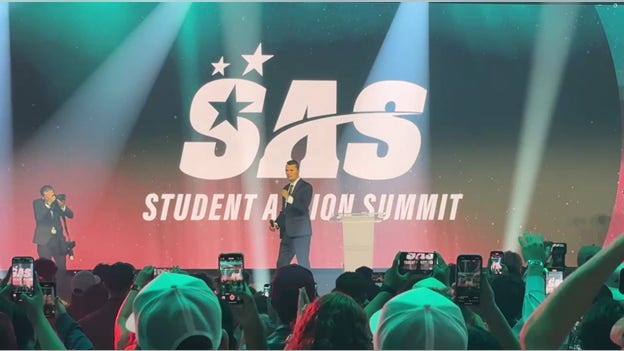 Day 2 of TPUSA's Student Action Summit jam-packed with talks from MAGA figures, GOP leaders