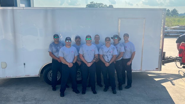 Louisiana governor announces water rescue team has been deployed to Texas to support flood response