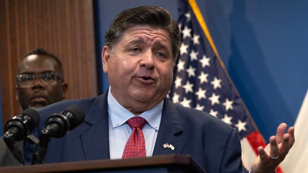 Illinois Gov. JB Pritzker says Trump fans flames of division