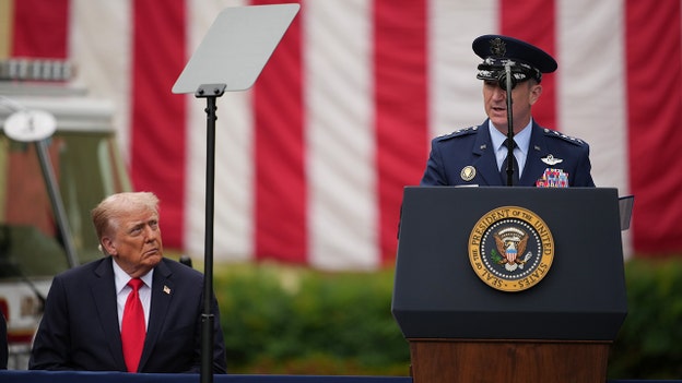 Chairman of the Joint Chiefs Gen. Caine speaks as Pentagon commemorates 9/11 attacks