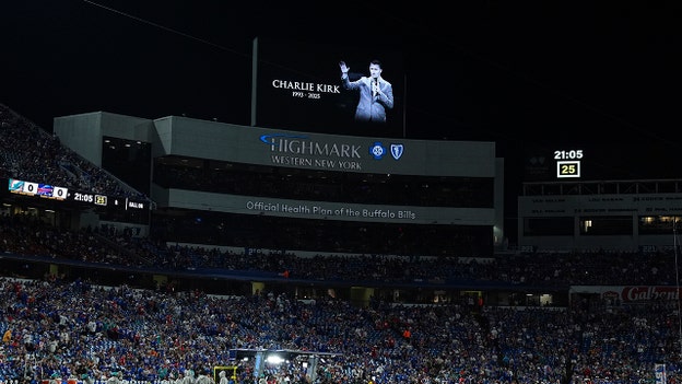 Bills pay tribute to Charlie Kirk ahead of game vs Dolphins