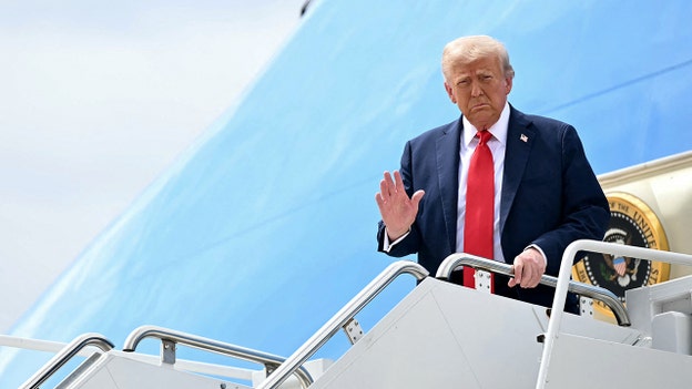 President Trump arrives in Arizona for Charlie Kirk’s funeral