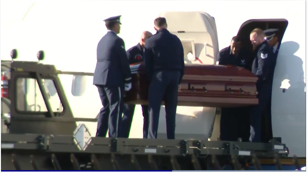 Charlie Kirk's body arrives in Arizona