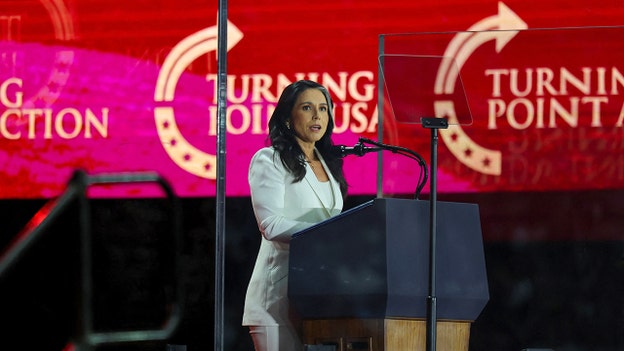 Tulsi Gabbard calls Charlie Kirk a 'warrior for truth and freedom' at memorial