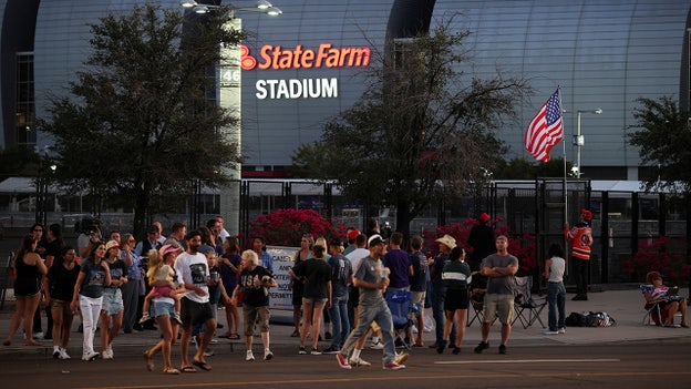 Security intensifying at State Farm Stadium ahead of Charlie Kirk’s memorial service