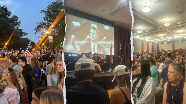USC students hold vigil for Charlie Kirk: 'Incredibly dark time'