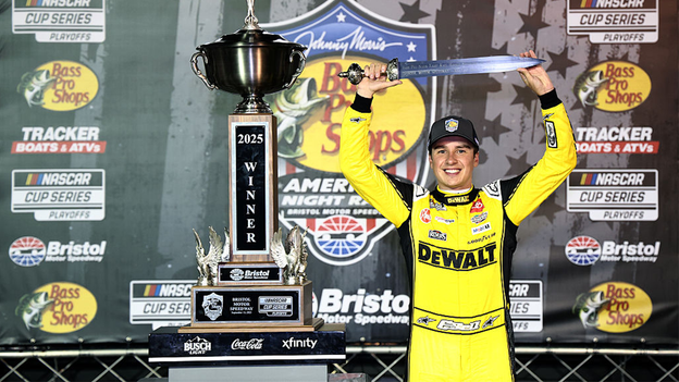 NASCAR winner dedicates victory in Bristol to Charlie Kirk: ‘This one’s for Charlie’