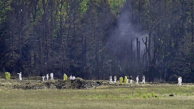 10:03 a.m.: United Airlines Flight 93 crashes in a field near Shanksville, Pennsylvania