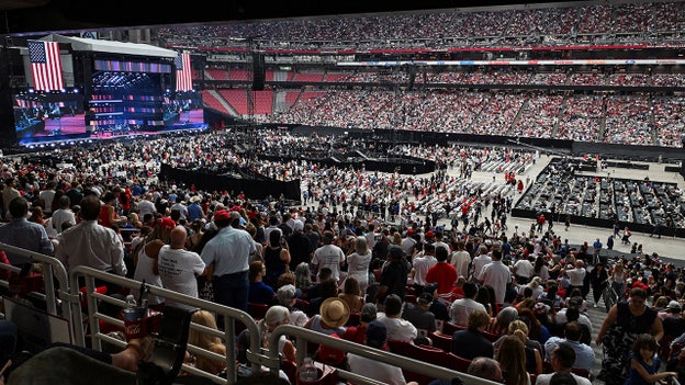 Photo captures tens of thousands of mourners at Charlie Kirk's memorial service
