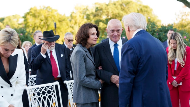 White House shares intimate photos from Charlie Kirk's Rose Garden ceremony on social media