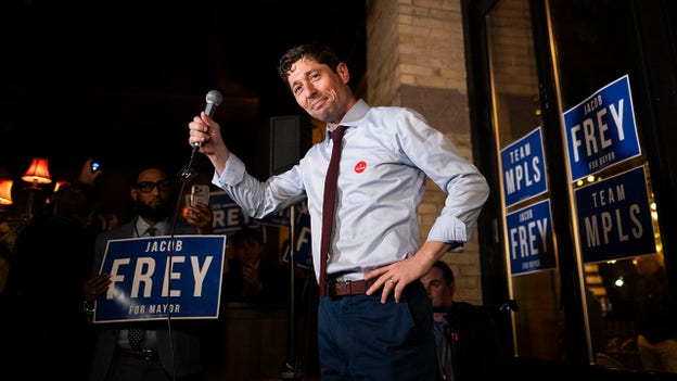 Minneapolis Mayor Jacob Frey fends off democratic socialist's challenge to win 3rd term