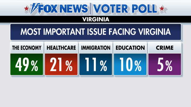 Virginia voters identify their top issues