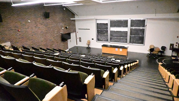 A look inside classroom 166 where Brown University gunman opened fire