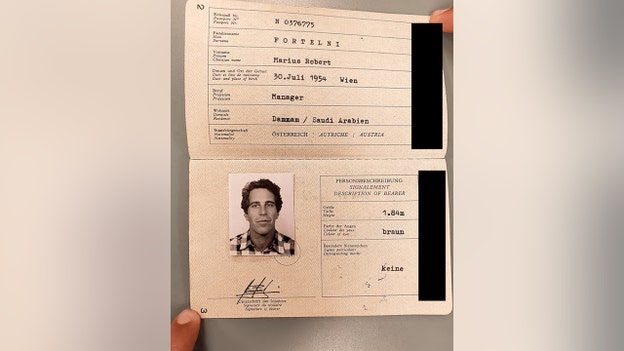 Jeffrey Epstein's fake passport revealed
