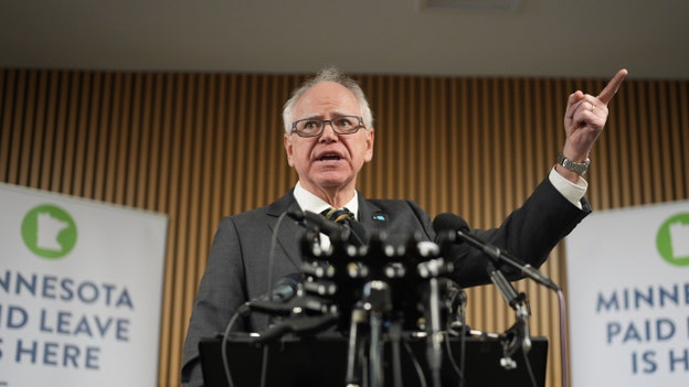 Walz authorizes Minnesota National Guard to stage for support of local authorities