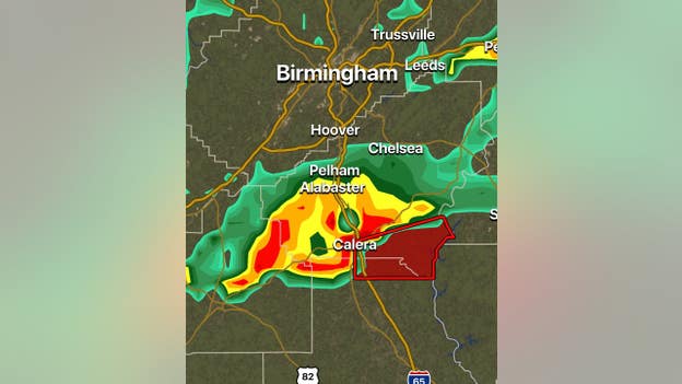 Confirmed large and extremely dangerous tornado in Alabama