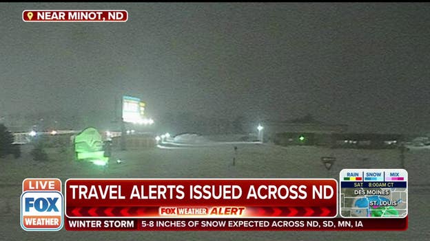More than 20 counties issue travel alerts in North Dakota