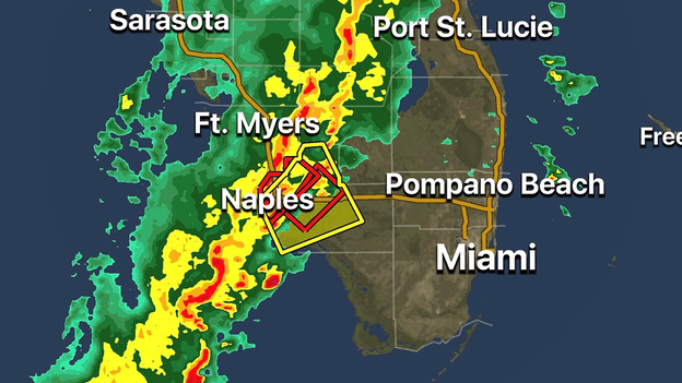 Track Florida tornado warnings with FOX Weather 3D Radar