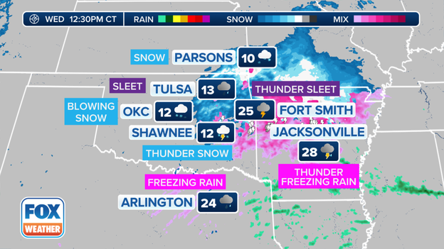 Winter weather bingo: 7 types of winter precipitation happening