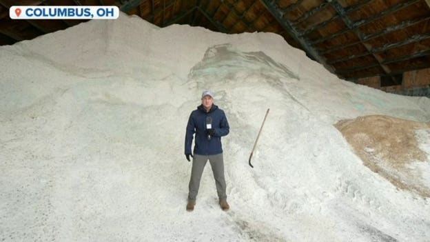 Check out that salt pile!