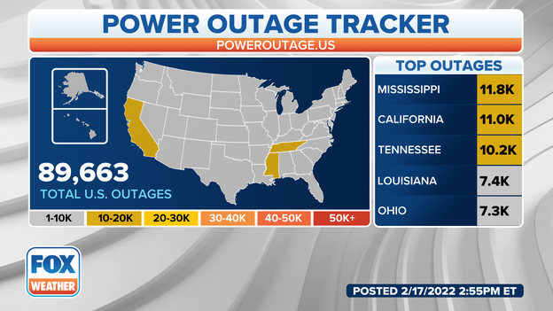 Weather-related power outages rising across US