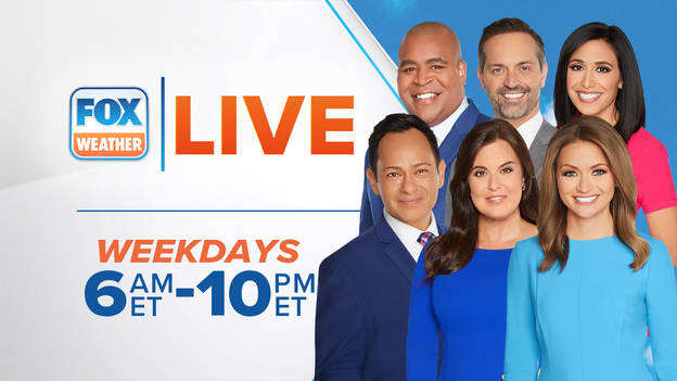 FOX Weather premieres new, all-star lineup with live programming weekdays from 6a-10p ET