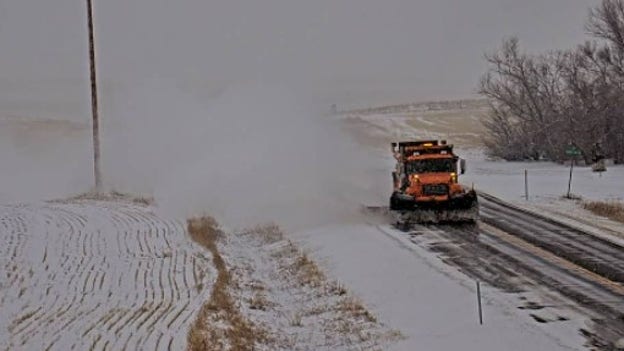 'Major' April snow for Montana