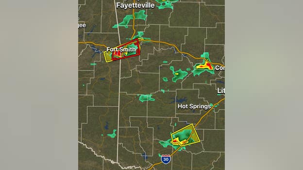 Track the severe weather with FOX Weather 3D Radar