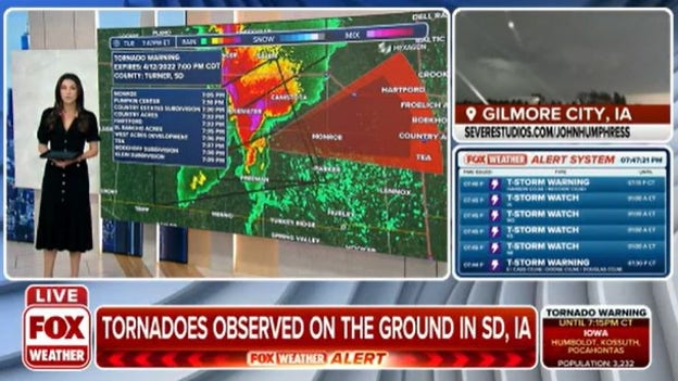 Confirmed tornado in South Dakota