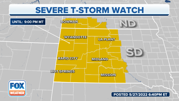 Severe storms expected in the Northern Plains