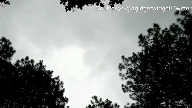 WATCH: Storm clouds move over Oxford, Maryland