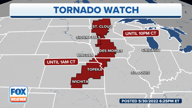 Expanded Tornado Watch
