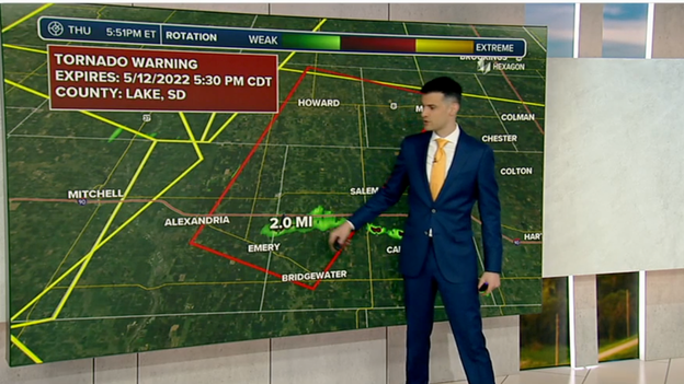 Tornado Warning issued for parts of Nebraska