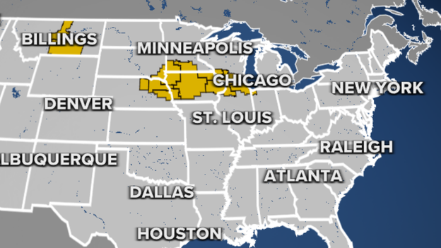 Severe Thunderstorm Watch issued for Chicago region