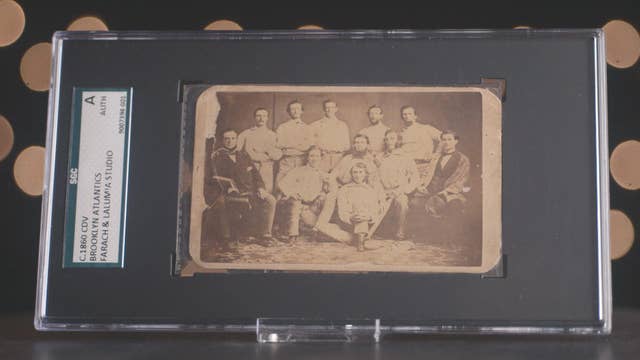 Preview of Oldest Baseball Card