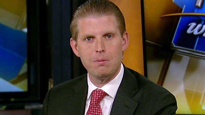 Eric Trump Says His Dad Will Be Most Unifying President in the History ...