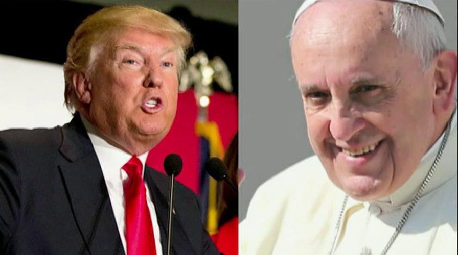 Trump: Pope doesn't understand US-Mexico immigration issue