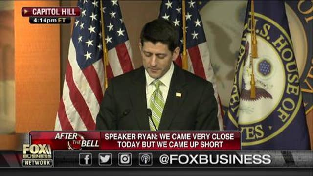 Speaker Ryan: This is a disappointing day  