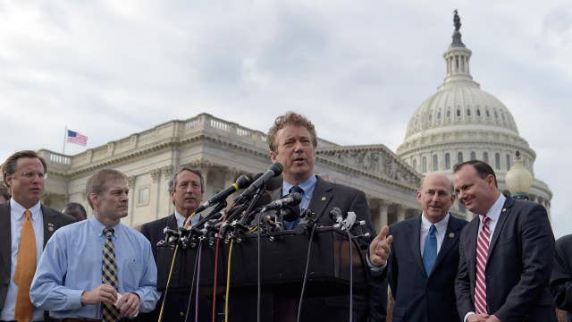 Conservatives rally to push immediate Obamacare repeal