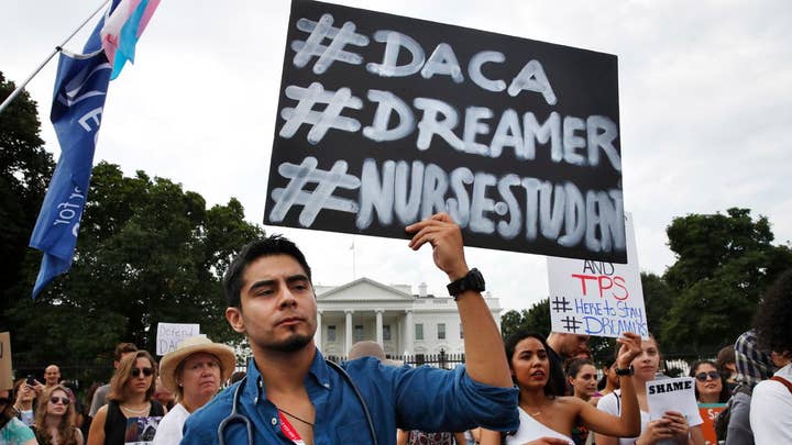 Pelosi protested for DACA deal with President Trump 