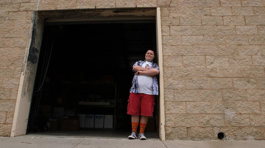 Down syndrome entrepreneur sews successful six figure sock empire