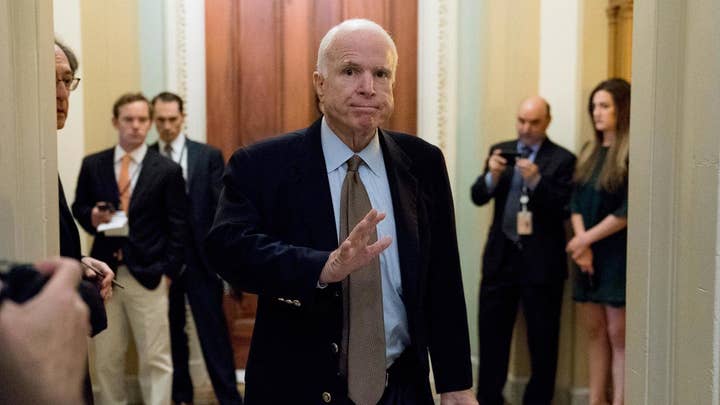McCain slams question over blocking Trump’s agenda for political reasons
