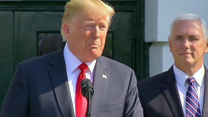 Trump: On track to hit highest annual growth rate in over 13 years
