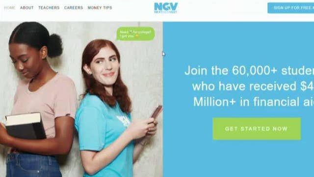 NextGenVest helps would-be college students find ways to pay for school