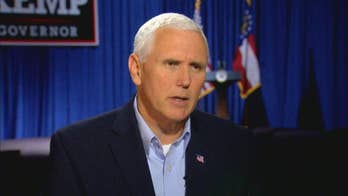 Pence slams 'leftist groups' allegedly organizing migrant caravan in Fox Business interview