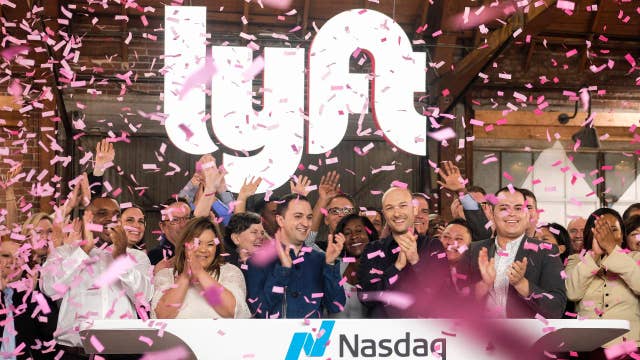 Lyft shares pop in Wall Street debut