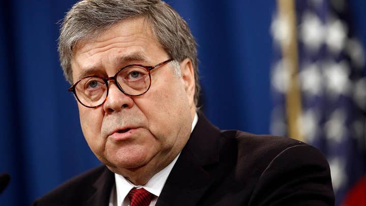 Barr defends stating that Trump faced an 'unprecedented situation' during the Russia probe